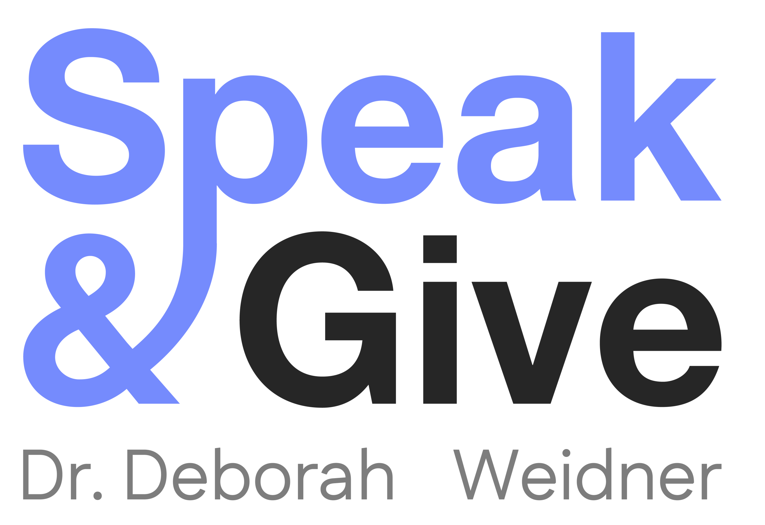 Speak & Give
